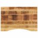 Dessus de bureau avec courbe 90x50x2,5 cm manguier massif brut - Photo n°1