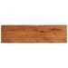 Dessus de table 100x20x2,5cm rectangulaire bois massif d'acacia - Photo n°1