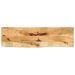 Dessus de table 100x20x3,8 cm bord vivant bois massif manguier - Photo n°1