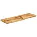 Dessus de table 100x20x3,8 cm bord vivant bois massif manguier - Photo n°2