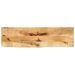 Dessus de table 100x30x2,5 cm bord vivant bois massif manguier - Photo n°1