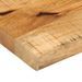 Dessus de table 100x30x3,8 cm bord vivant bois massif manguier - Photo n°6