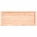 Dessus de table 100x40x(2-4) cm bois de chêne massif non traité - Photo n°4