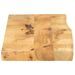 Dessus de table 100x40x2,5 cm bord vivant bois massif manguier - Photo n°4