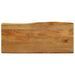 Dessus de table 100x40x2,5 cm bord vivant bois massif manguier - Photo n°1
