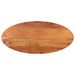 Dessus de table 100x40x2,5 cm ovale bois massif d'acacia - Photo n°1