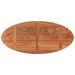 Dessus de table 100x40x2,5 cm ovale bois massif d'acacia - Photo n°5