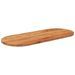 Dessus de table 100x40x2,5 cm ovale bois massif d'acacia - Photo n°3