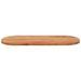 Dessus de table 100x40x2,5 cm ovale bois massif d'acacia - Photo n°4