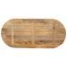 Dessus de table 100x40x2,5 cm ovale bois massif de manguier - Photo n°5