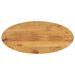 Dessus de table 100x40x2,5 cm ovale bois massif de manguier - Photo n°1