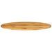 Dessus de table 100x40x2,5 cm ovale bois massif de manguier - Photo n°3