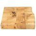 Dessus de table 100x40x3,8 cm bord vivant bois massif manguier - Photo n°4