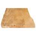 Dessus de table 100x40x3,8 cm bord vivant bois massif manguier - Photo n°4