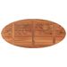 Dessus de table 100x40x3,8 cm ovale bois massif d'acacia - Photo n°5