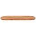 Dessus de table 100x40x3,8 cm ovale bois massif d'acacia - Photo n°4