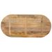Dessus de table 100x40x3,8 cm ovale bois massif de manguier - Photo n°5