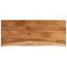 Dessus de table 100x40x3,8 cm rectangulaire bois massif acacia - Photo n°2