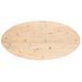 Dessus de table 100x50x2,5 cm bois de pin massif ovale - Photo n°4