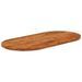 Dessus de table 100x50x2,5 cm ovale bois massif d'acacia - Photo n°3