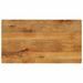 Dessus de table 100x50x2,5cm rectangulaire bois massif manguier - Photo n°1