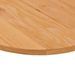 Dessus de table 100x50x2 cm bois de chêne massif ovale - Photo n°8