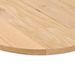 Dessus de table 100x50x2 cm bois de chêne massif ovale - Photo n°8