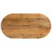 Dessus de table 100x50x3,8 cm ovale bois massif de manguier - Photo n°1
