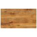Dessus de table 100x50x3,8cm rectangulaire bois massif manguier - Photo n°1