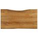 Dessus de table 100x60x2,5 cm bord vivant bois massif manguier - Photo n°1