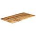 Dessus de table 100x60x2,5 cm bord vivant bois massif manguier - Photo n°2