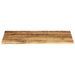 Dessus de table 100x60x2,5 cm bord vivant bois massif manguier - Photo n°3