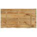 Dessus de table 100x60x2,5 cm bord vivant bois massif manguier - Photo n°5