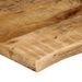 Dessus de table 100x60x2,5 cm bord vivant bois massif manguier - Photo n°6