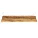 Dessus de table 100x60x3,8 cm bord vivant bois massif manguier - Photo n°3