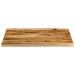 Dessus de table 100x80x2,5 cm bord vivant bois massif manguier - Photo n°3