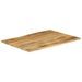 Dessus de table 100x80x3,8 cm bord vivant bois massif manguier - Photo n°2