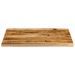 Dessus de table 100x80x3,8cm bord vif bois massif manguier brut - Photo n°3