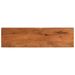 Dessus de table 110x20x2,5cm rectangulaire bois massif d'acacia - Photo n°1