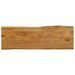 Dessus de table 110x40x2,5 cm bord vivant bois massif manguier - Photo n°1