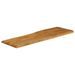 Dessus de table 110x40x2,5 cm bord vivant bois massif manguier - Photo n°2