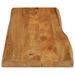 Dessus de table 110x40x2,5 cm bord vivant bois massif manguier - Photo n°4