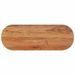 Dessus de table 110x40x2,5 cm ovale bois massif d'acacia - Photo n°1