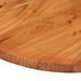 Dessus de table 110x40x2,5 cm ovale bois massif d'acacia - Photo n°6