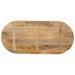 Dessus de table 110x40x2,5 cm ovale bois massif de manguier - Photo n°5