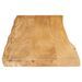 Dessus de table 110x40x3,8 cm bord vivant bois massif manguier - Photo n°4