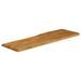 Dessus de table 110x40x3,8 cm bord vivant bois massif manguier - Photo n°2