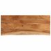 Dessus de table 110x40x3,8 cm rectangulaire bois massif acacia - Photo n°1