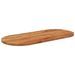 Dessus de table 110x50x2,5 cm ovale bois massif d'acacia - Photo n°3