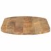 Dessus de table 110x50x3,8 cm ovale bois massif de manguier - Photo n°4
